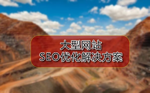 搜索引擎优化方案之大型网站的SEO解决方案